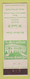 Matchbook Cover - W and N Restaurant Harrisburg PA