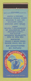 Matchbook Cover - Michigan Tourism Bay City MI