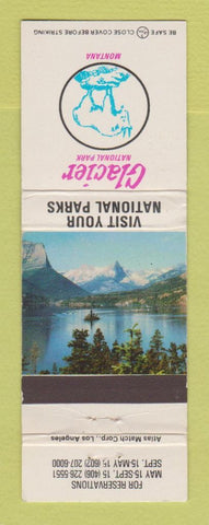 Matchbook Cover - Glacier National Park MT WEAR