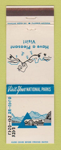 Matchbook Cover - Glacier National Park