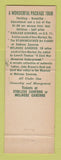Matchbook Cover - Melrose Civil War Museum New Market VA