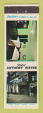 Matchbook Cover - Hotel Anthony Wayne Akron OH