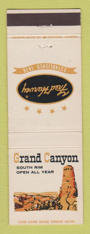 Matchbook Cover - Grand Canyon Fred Harvey