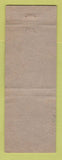 Matchbook Cover - Wonder Cave Monteagle TN Totem Pole Priest At Altar
