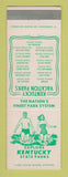 Matchbook Cover - Kentucky State Parks Frankfort KY girlie