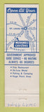 Matchbook Cover - Jesse James Hide Out Meramec Caverns MO