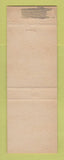 Matchbook Cover - Del Frate's Bar Restaurant Pittsburgh PA