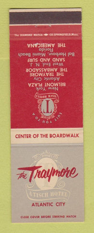 Matchbook Cover - Traymore Hotel Atlantic City NJ