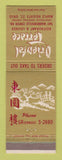 Matchbook Cover - Oriental Terrace Chinese Restaurant Maple Heights OH