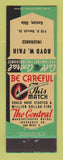 Matchbook Cover - Boyd Fair Insurance Kenton OH