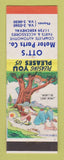 Matchbook Cover - Ott's Motor Parts Detroit MI hillbilly