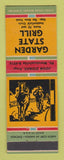 Matchbook Cover - Garden State Grill Haddonfield NJ John Ziomek