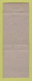 Matchbook Cover - CJ Hess Optician Akron OH