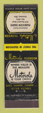 Matchbook Cover - Motorola TV Parkview Radio Cleveland OH