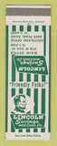Matchbook Cover - Lincoln Savings and Loan Cleveland OH Abraham