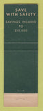 Matchbook Cover - Lincoln Savings and Loan Cleveland OH Abraham