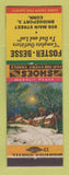 Matchbook Cover - Foster Besse Men's Clothes Birdgeport CT