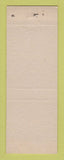 Matchbook Cover - State Escrow Home Loans South Gate Downey CA