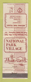 Matchbook Cover - National Park Village Estes Park Colorado WEAR