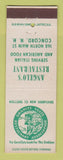 Matchbook Cover - Angelo's Restaurant Italian Concord NH