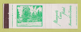 Matchbook Cover - Mammoth Cave Hotel Mammoth Cave KY
