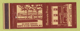 Matchbook Cover - Woodworth's Restaurant Geneva NY