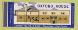 Matchbook Cover - Oxford House London ON