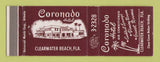 Matchbook Cover - Coronado Hotel Clearwater Beach FL