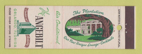 Matchbook Cover - Angebilt Hotel Orlando FL