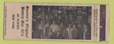 Matchbook Cover - Sammy's Original Bowery Gay 90's New York City WORN