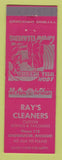 Matchbook Cover - Ray's Cleaners Knobnoster MO