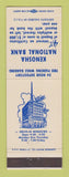 Matchbook Cover - Kenosha Natonal Bank WI