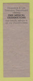 Matchbook Cover - Louisiana Life Insurance New Orleans LA ADVANCE