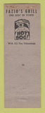 Matchbook Cover - Fazio's Grille Swissvale PA