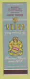 Matchbook Cover - Gruen Watches Wolovits Jewelry Cleveland OH