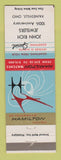 Matchbook Cover - Hamilton Watches John Rich Jewelry Painesville OH