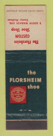 Matchbook Cover - Florsheim Shoes Chicago IL