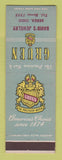 Matchbook Cover - Gruen Watches David's Jewelry Berea OH