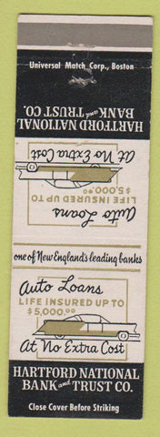 Matchbook Cover - Hartford National Bank and Trust CT