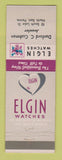 Matchbook Cover - Elgin Watches Danford Cushman North East PA