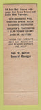 Matchbook Cover - The Motel Hotel Ingleside Staunton VA