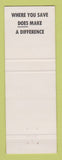 Matchbook Cover - First Federal Savings and Loan Cozad NE