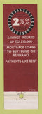 Matchbook Cover - Lincoln Savings and Loan Cleveland OH