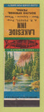 Matchbook Cover - Lakeside Inn Boiling Springs PA