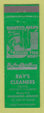 Matchbook Cover - Ray's Cleaners Knobnoster MO