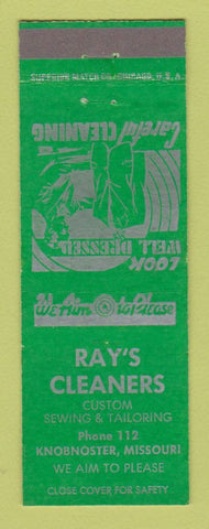 Matchbook Cover - Ray's Cleaners Knobnoster MO