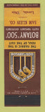 Matchbook Cover - Botany 500 Men's Clothes Sam Klein Lorain OH