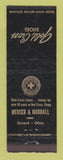 Matchbook Cover - Gold Cross Shoes Meuser Morrall Girard OH