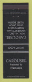 Matchbook Cover - Carousel Play Strollers Ohio State University? Columbus OH