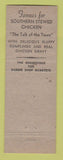 Matchbook Cover - Ship's Cafe Club Chicago IL Wes Guntz